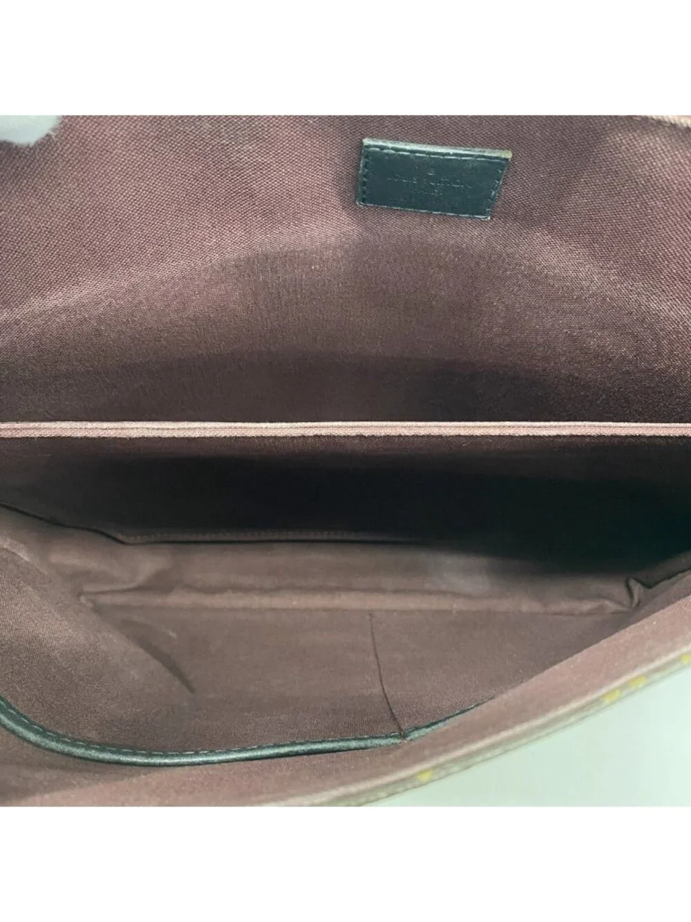 Louis Vuitton Shoulder Bag Monogram Macassar District MM Brown